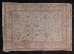 Miniature Asian Rug Beige & Off White 1/12th Scale R248