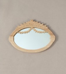 Miniature Dollhouse 1/12th Scale Vintage Mademoiselle Mirror