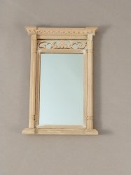 Miniature Dollhouse 1/12th Scale Vintage Pier Mirror