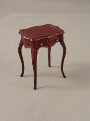 Miniature Dollhouse 1/12th Scale Vintage Petite Table, MH