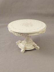 Miniature Dollhouse 1/12th Scale Table, Handpainted