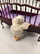 Miniature Dollhouse 1/12th Scale Baby by Heidi Ott