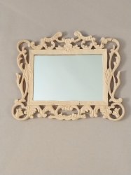 Miniature Dollhouse 1/12th Scale Vintage Buffet Mirror