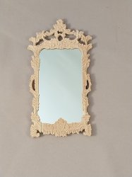 Miniature Dollhouse 1/12th Scale Vintage Chippendale Mirror